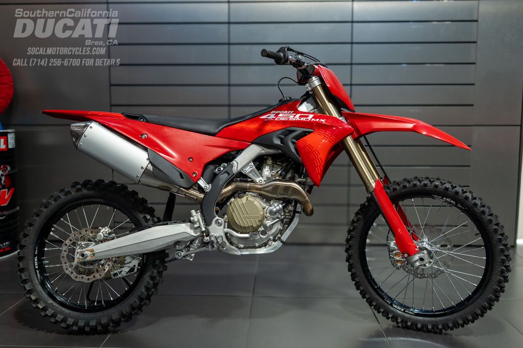2026 Ducati Desmo450 MX in Ducati Red
