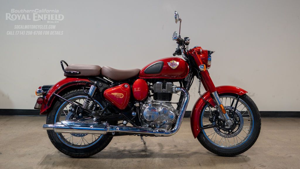 2027 Royal Enfield Classic 350 in Madras Red