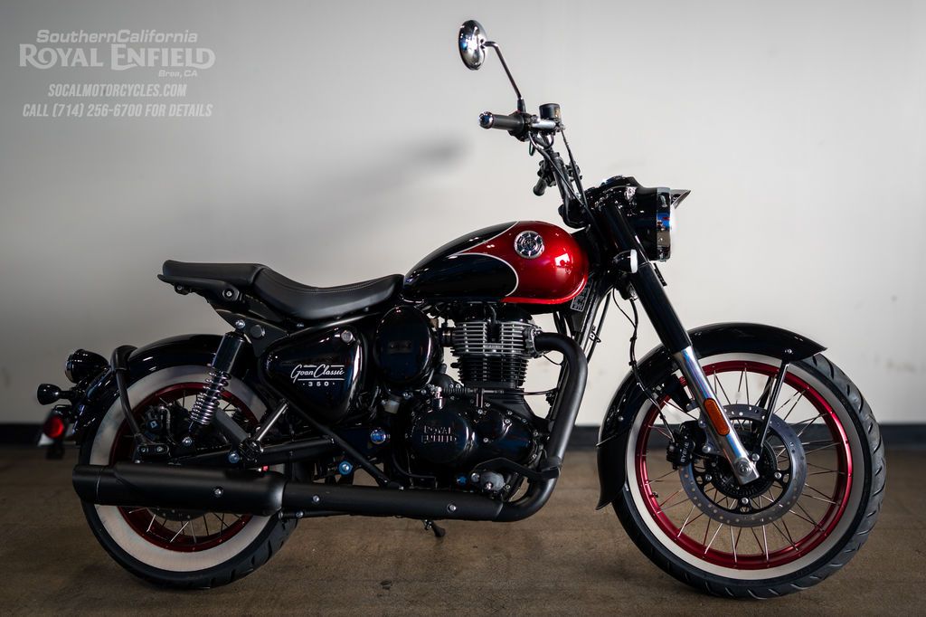 2026 Royal Enfield Goan Classic 350 in Rave Red