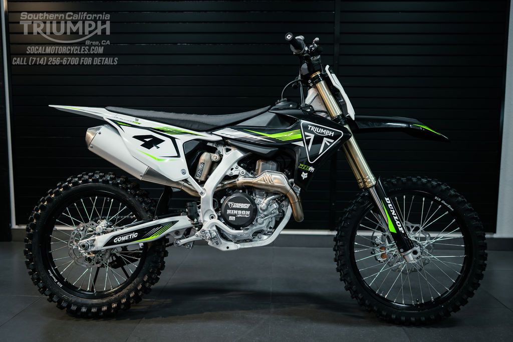 2025 Triumph TF 450-RC Edition in Jet Black